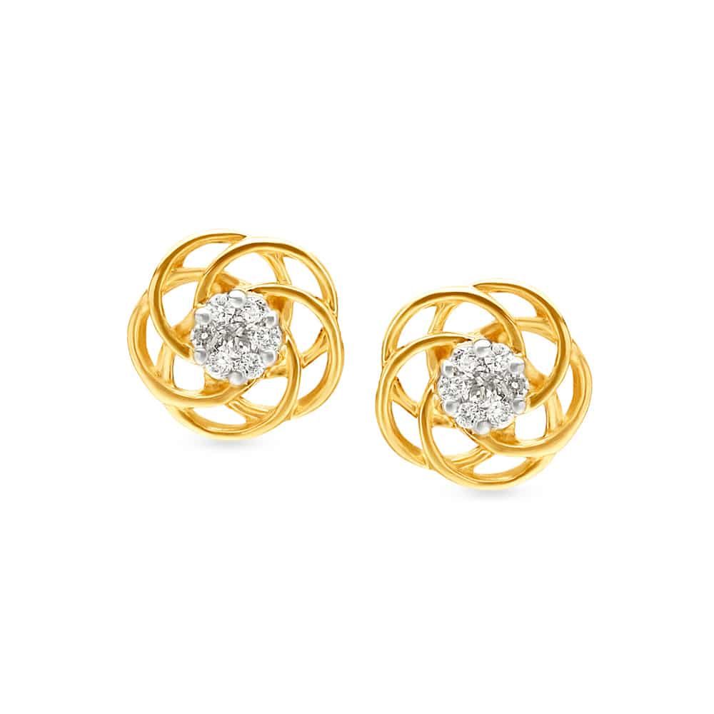 Shop the variety of diamond earring studs online